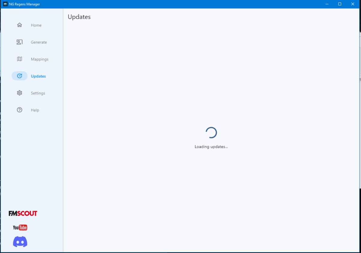 Updates page failing to load due to blocked ngregens.org access